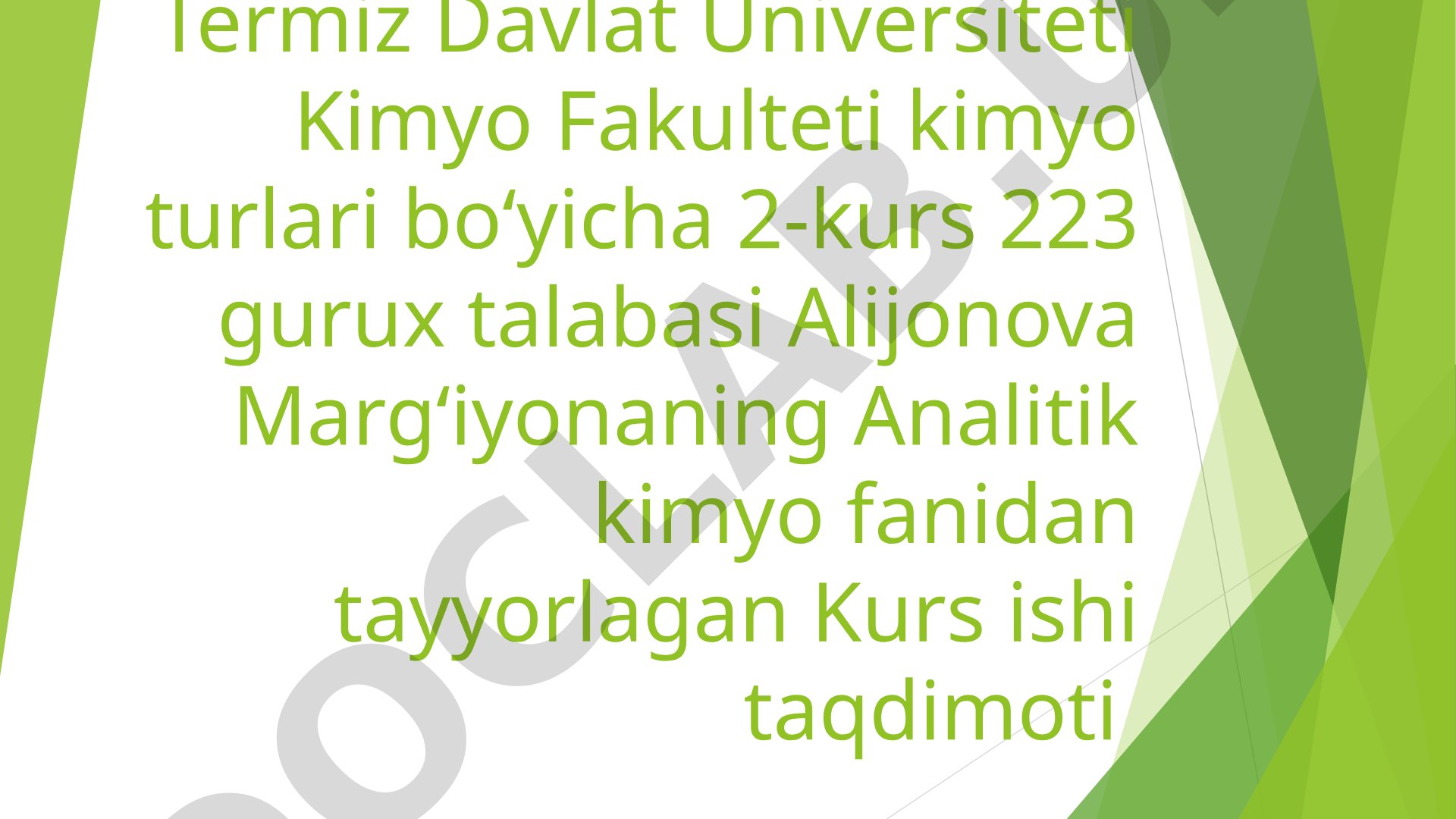 Taqdimot