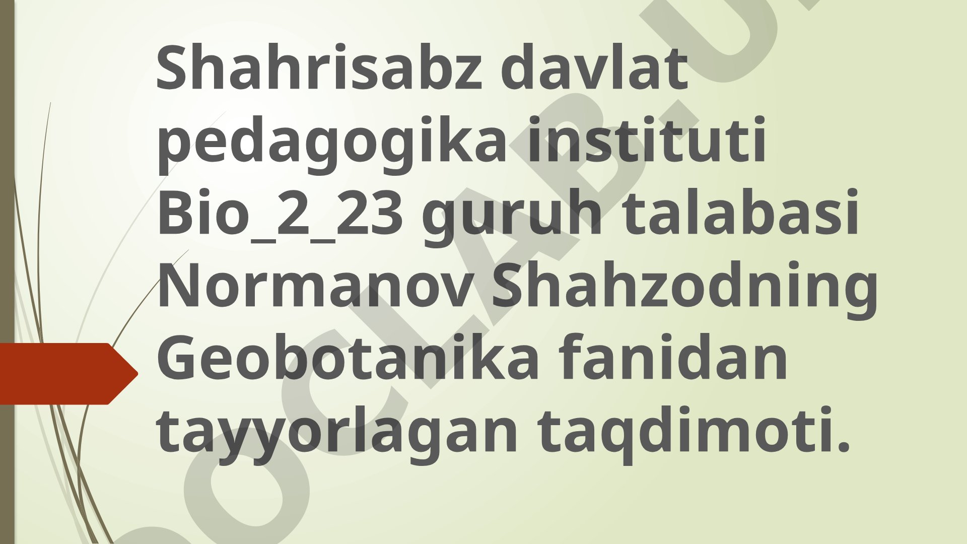 Senopopulyatsiyaning xillarini tasvirlash va tasvirlash