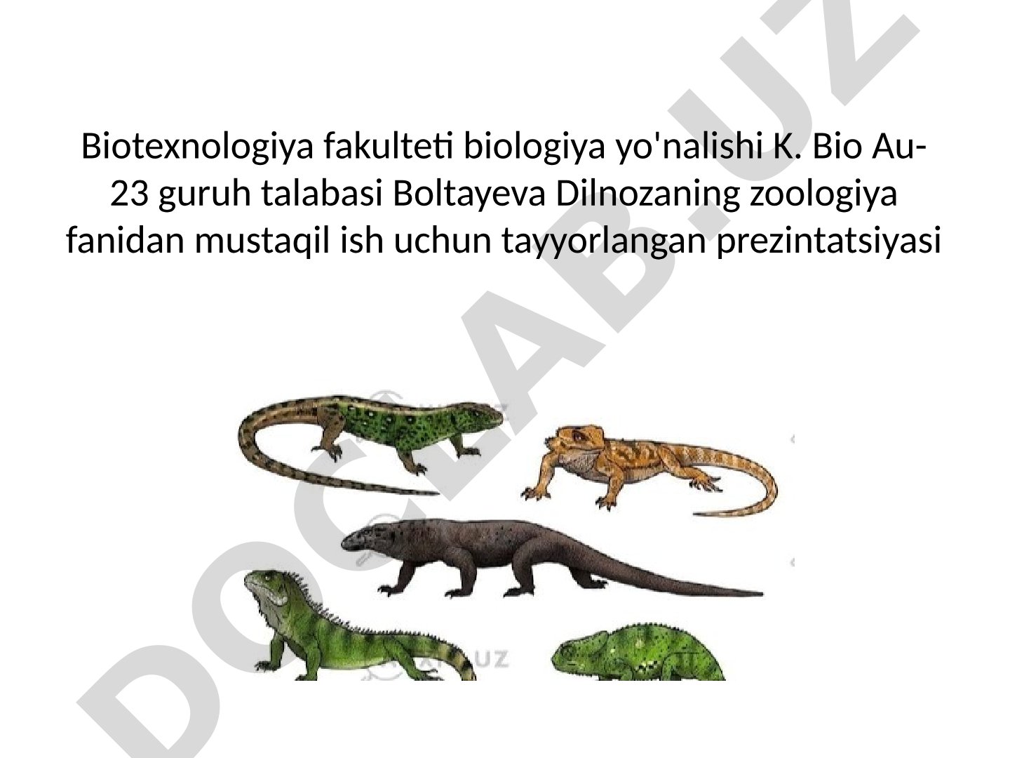 Sudralib yuruvchilarning odam hayotidagi amaliy ahamiyati (meditsina, qishloq xo'jaligi va ekologiya)