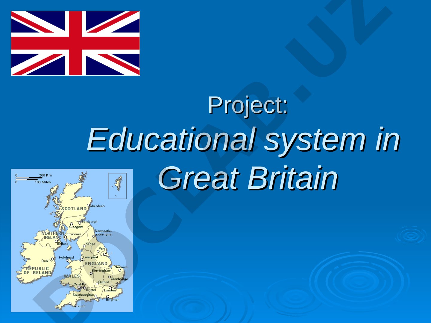 Educational system in Great Britain