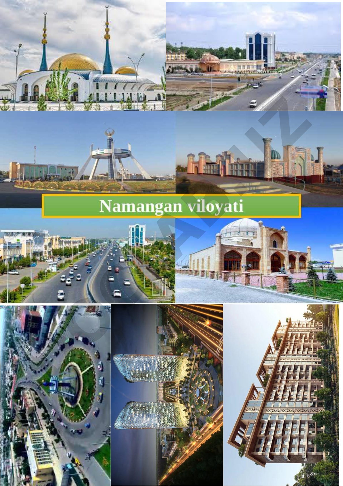 Namangan shahri tarixi va diqqatga sazovor joylari