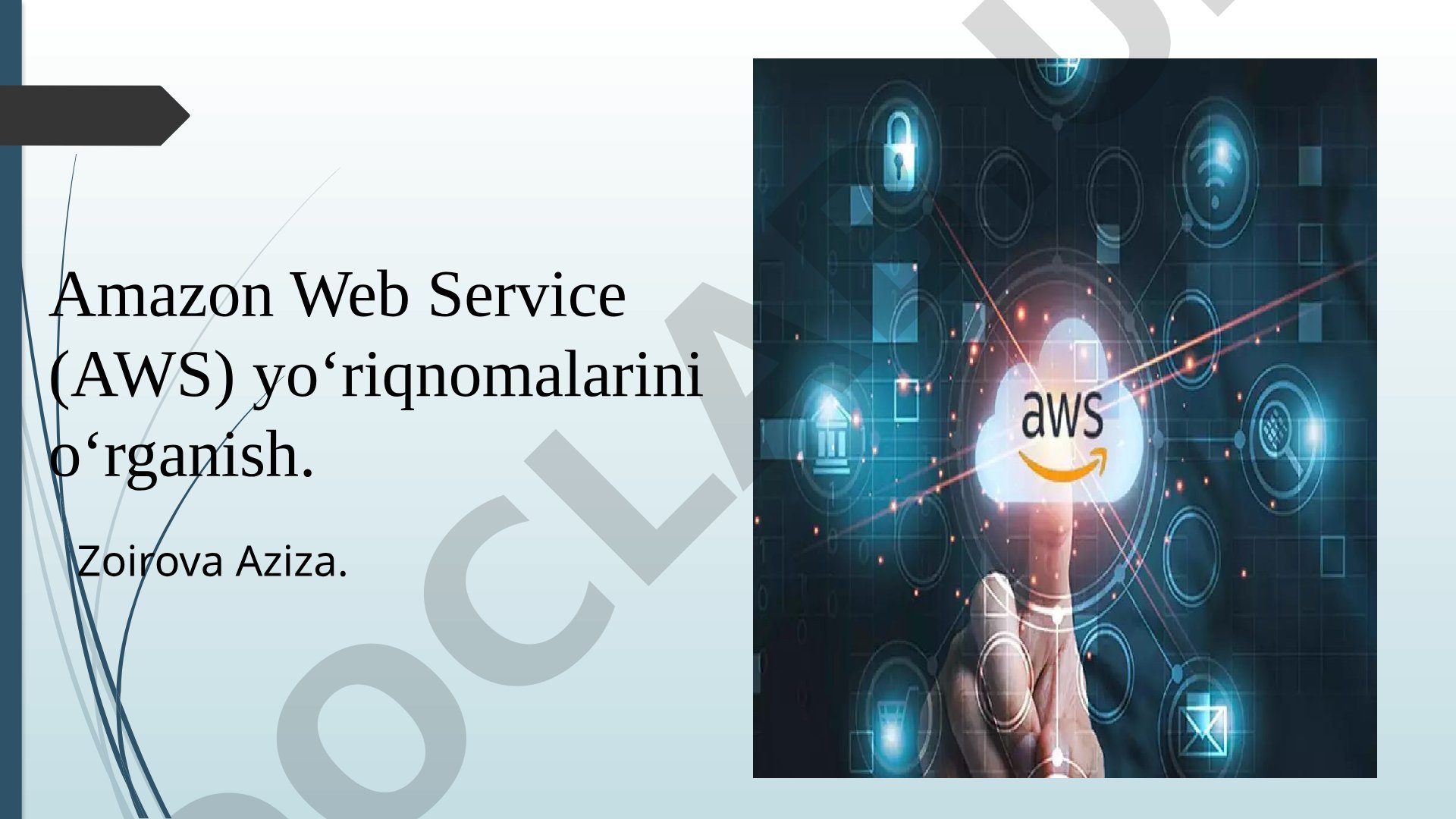 Amazon Web Services (AWS) asoslari