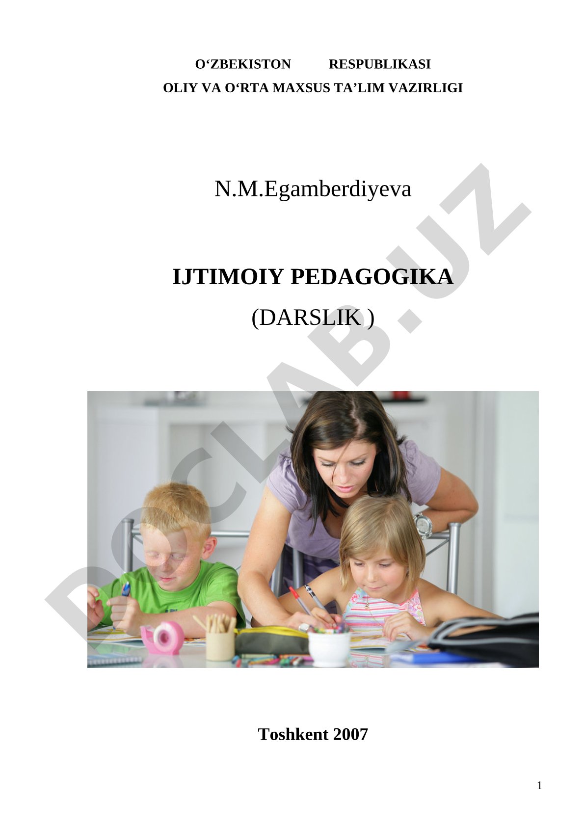 Ijtimoiy pedagogika