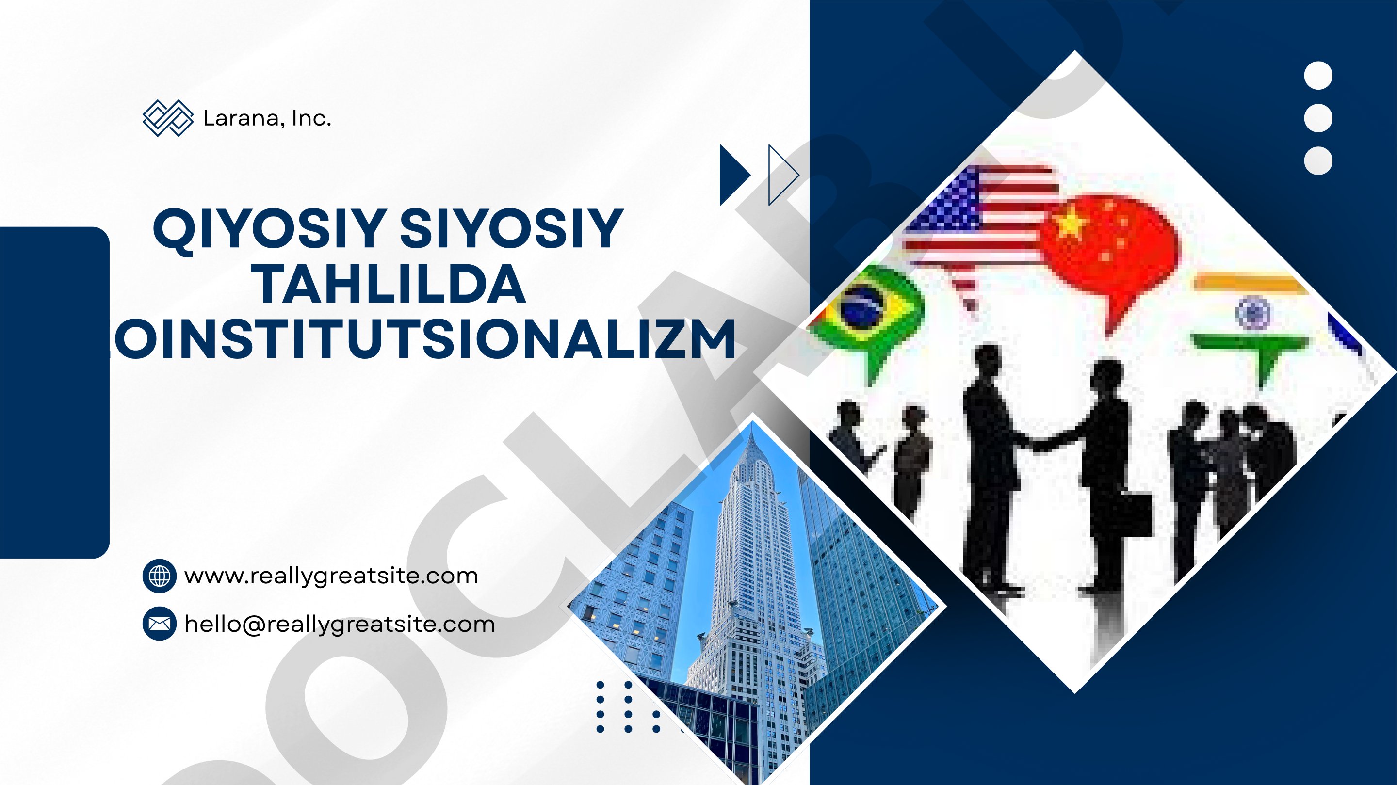 Qiyosiy siyosiy tahlilda neoinstitutsionalizm
