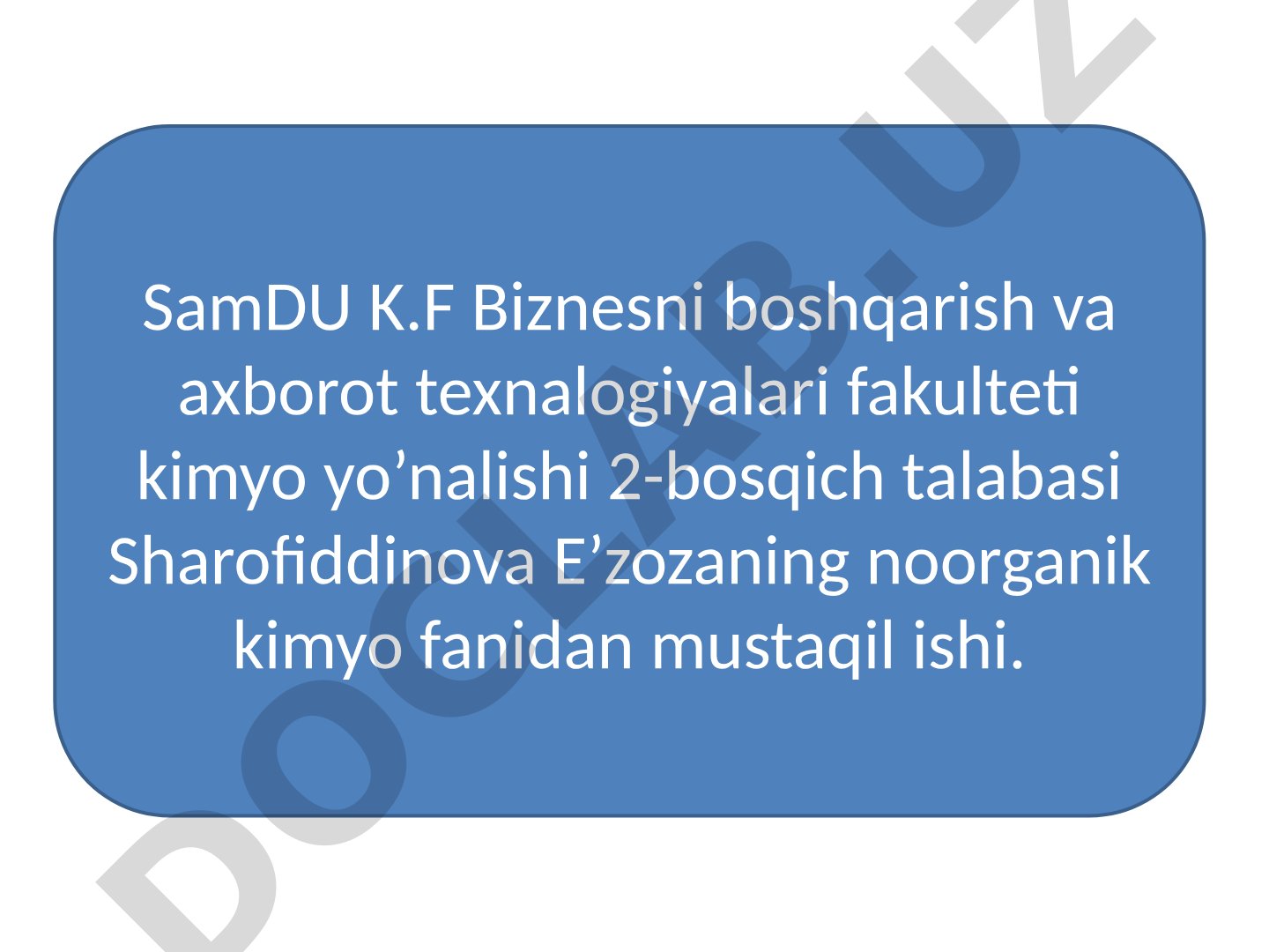 M.Kyurining kimyoviy kashfiyoti.Radiy birikmalarining xossalari
