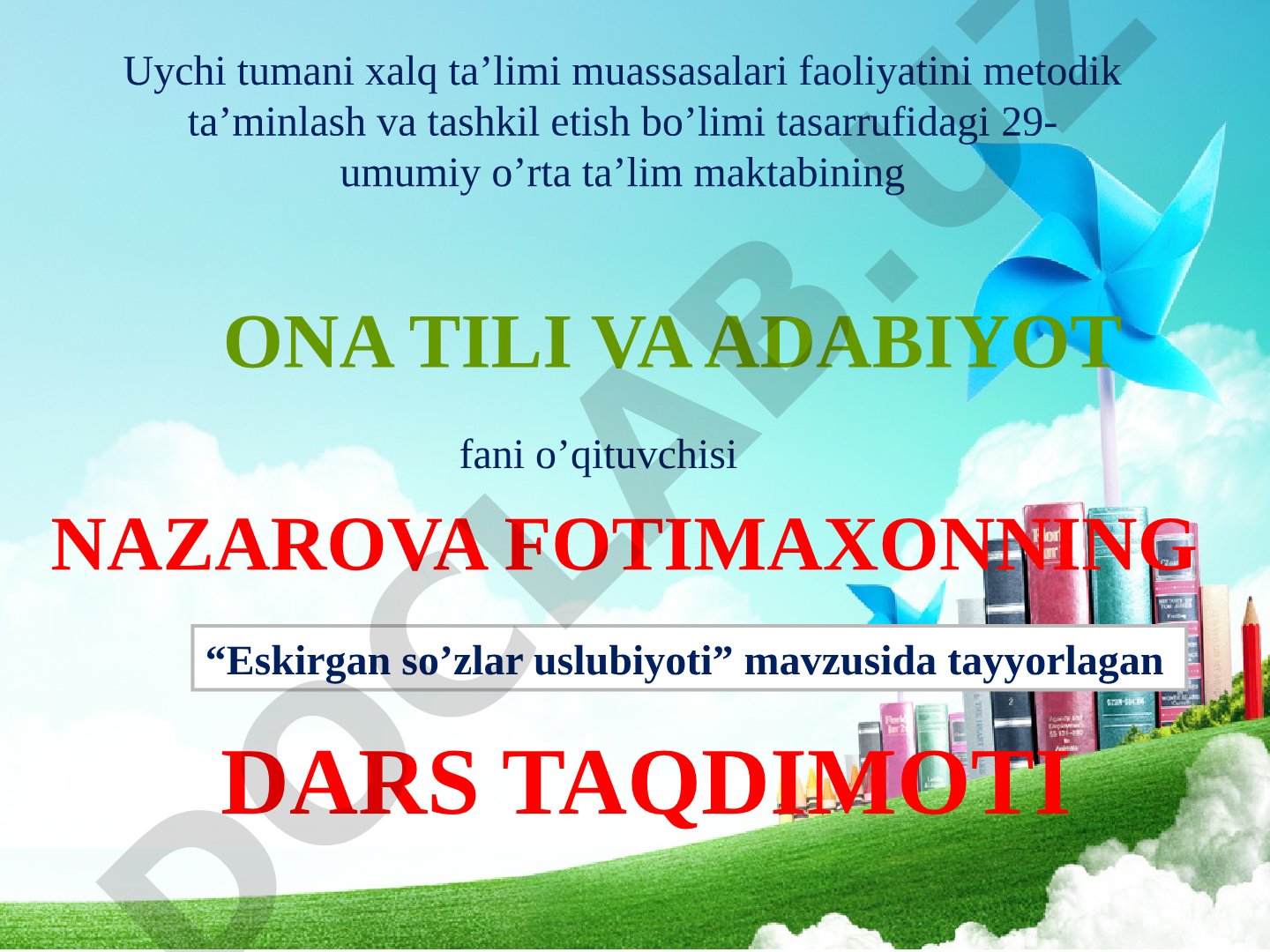 Eskirgan so'zlar uslubiyoti