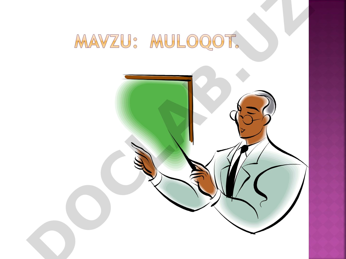 Muloqot to'g'risida umumiy tushuncha