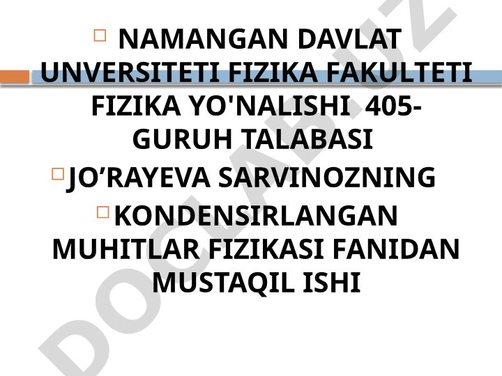 P-N o'tish va diodning ishlashi
