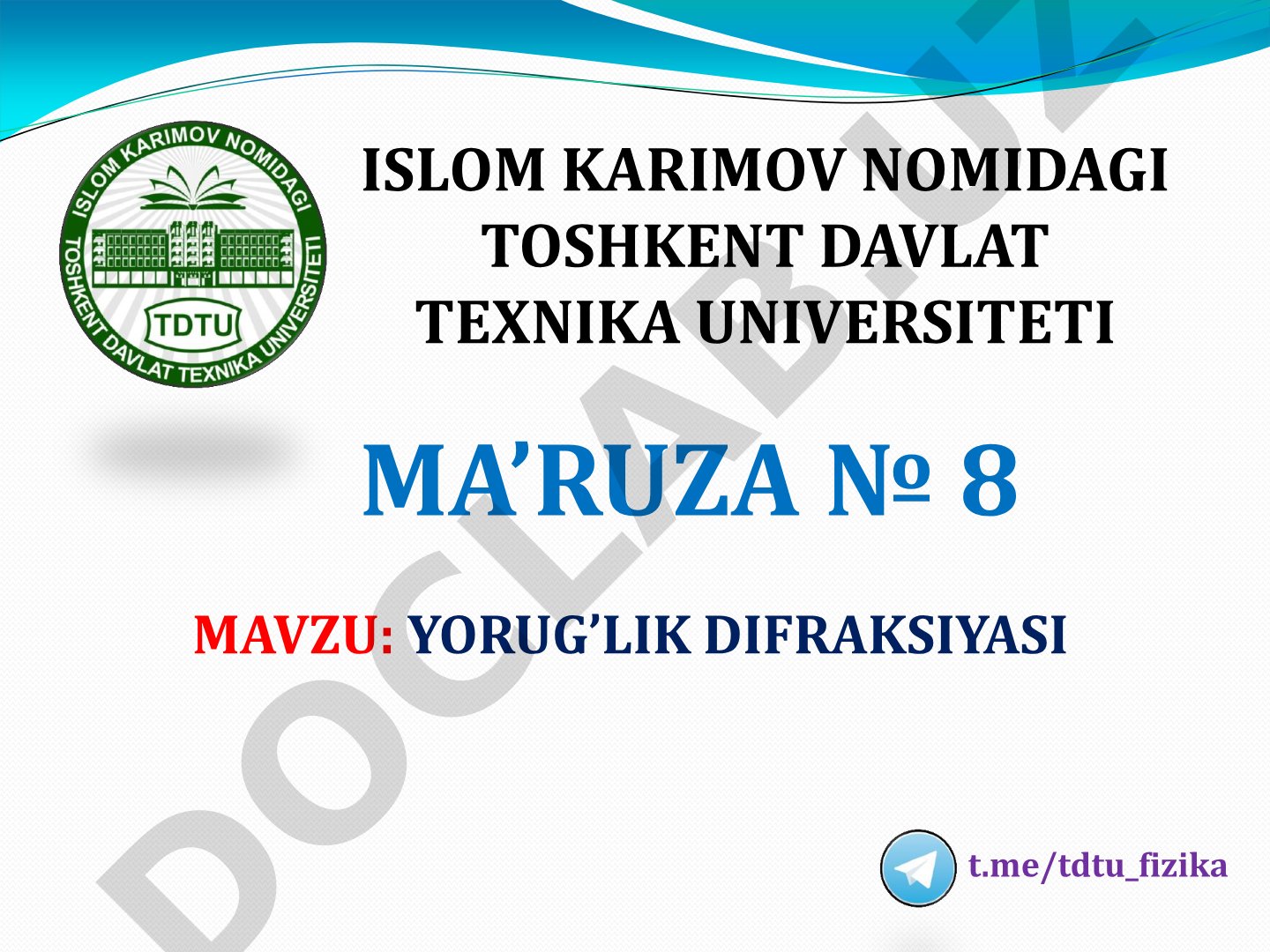 Yorug'lik difraksiyasi