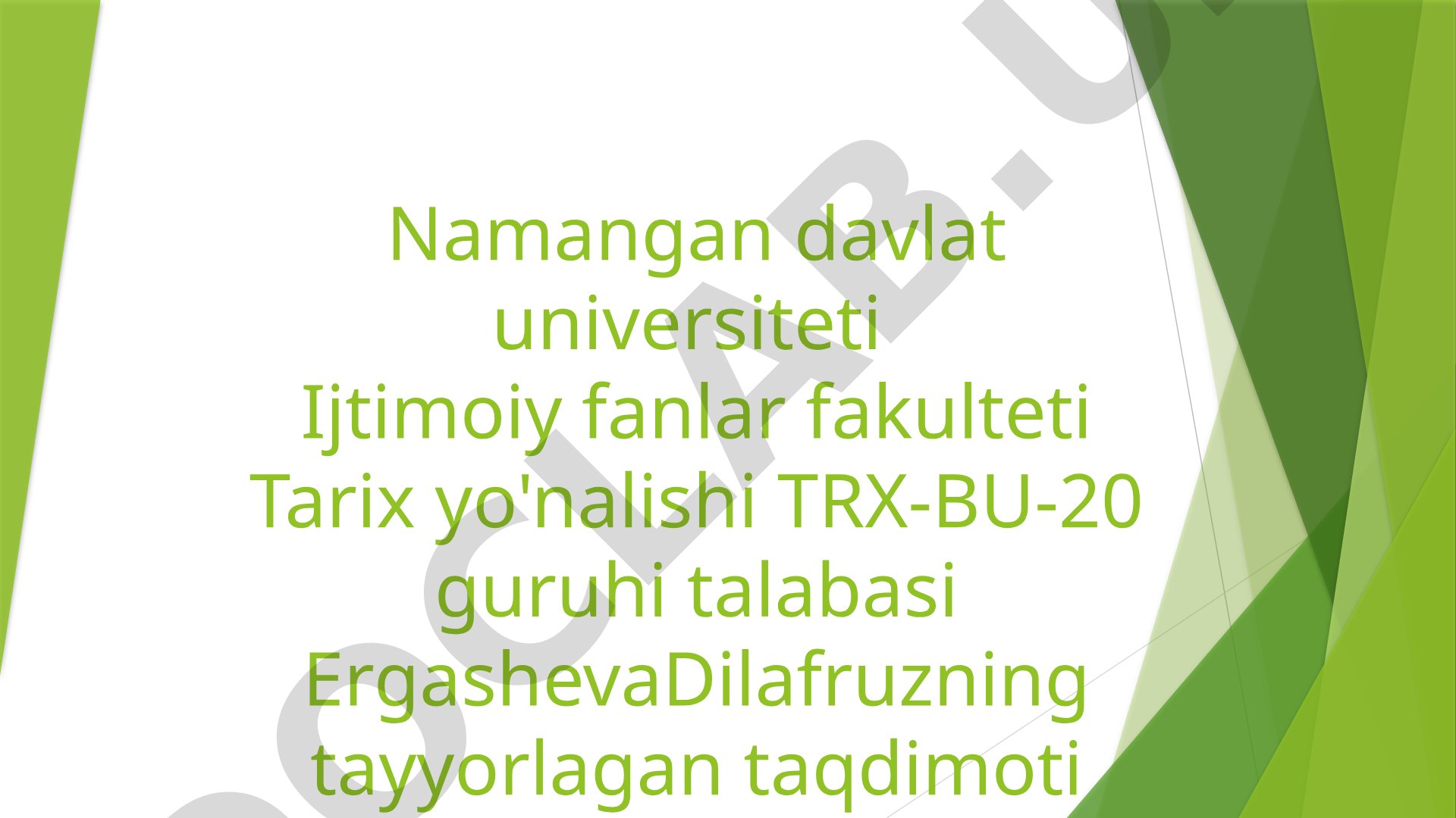 Buyuk alloma Ahmad Farg‘oniy