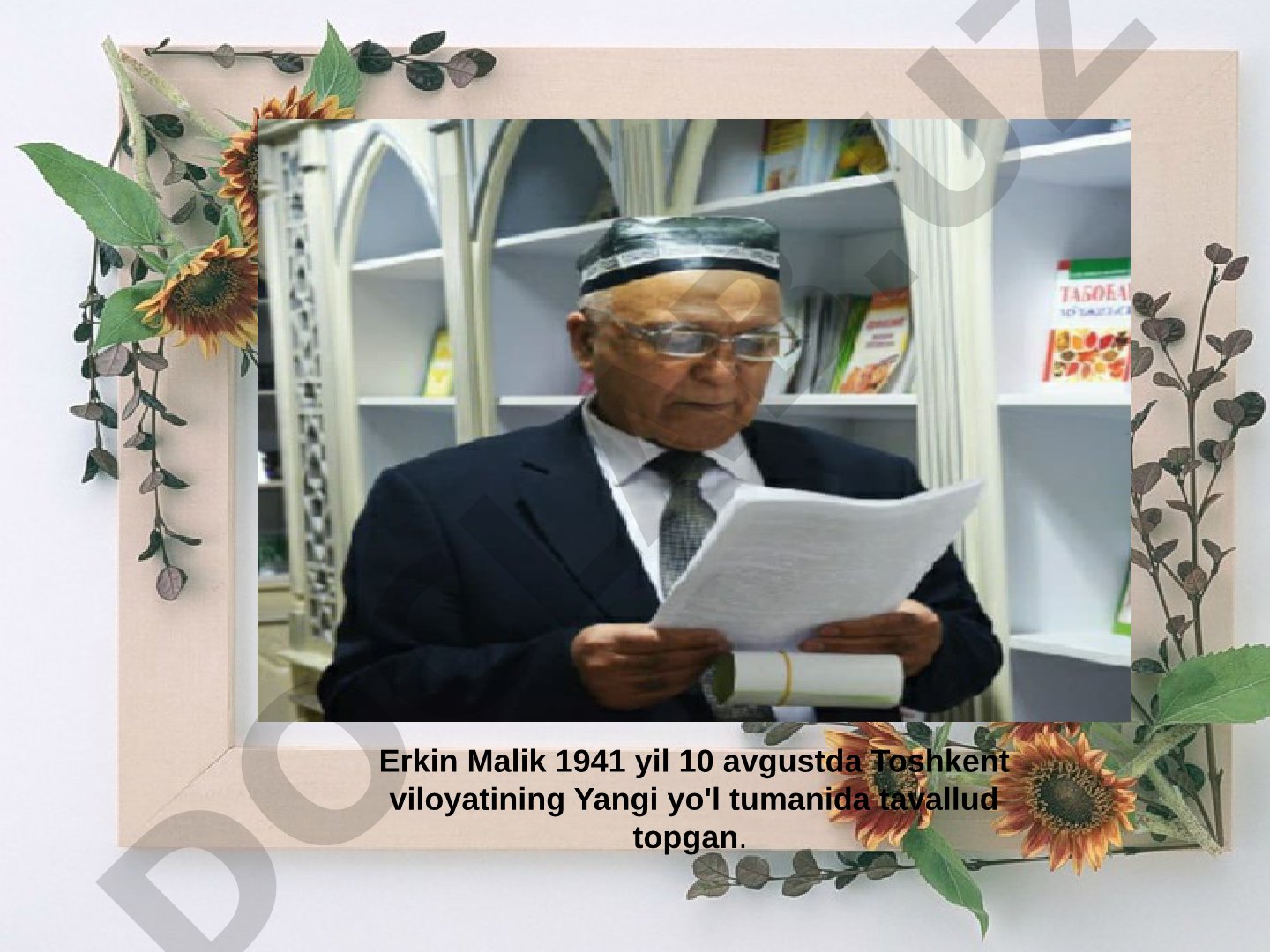 Saida Zunnunova va Erkin Malik hayoti va ijodi