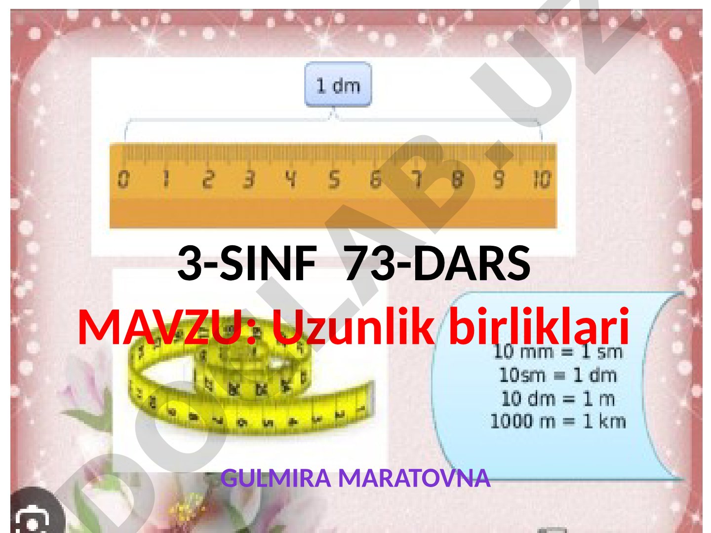 Uzunlik birliklari