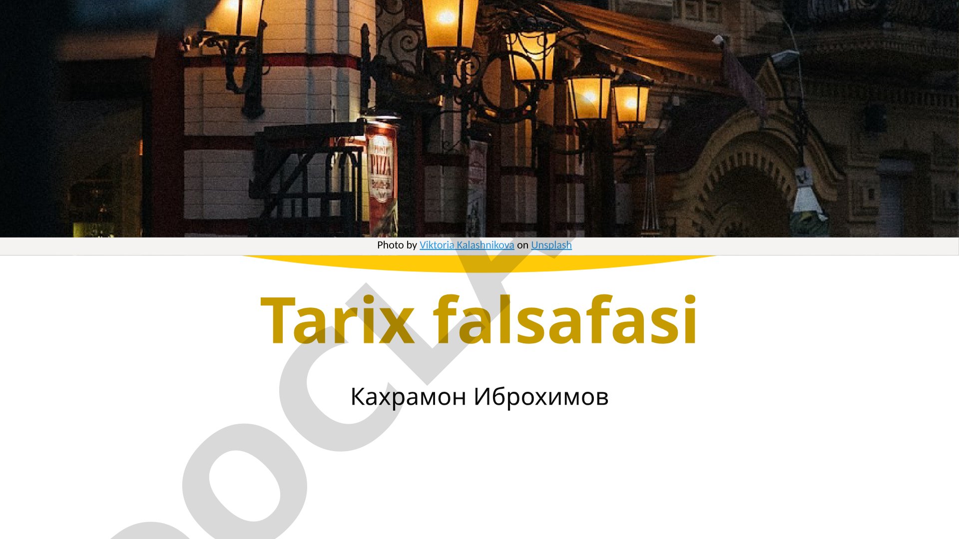 Tarix falsafasi