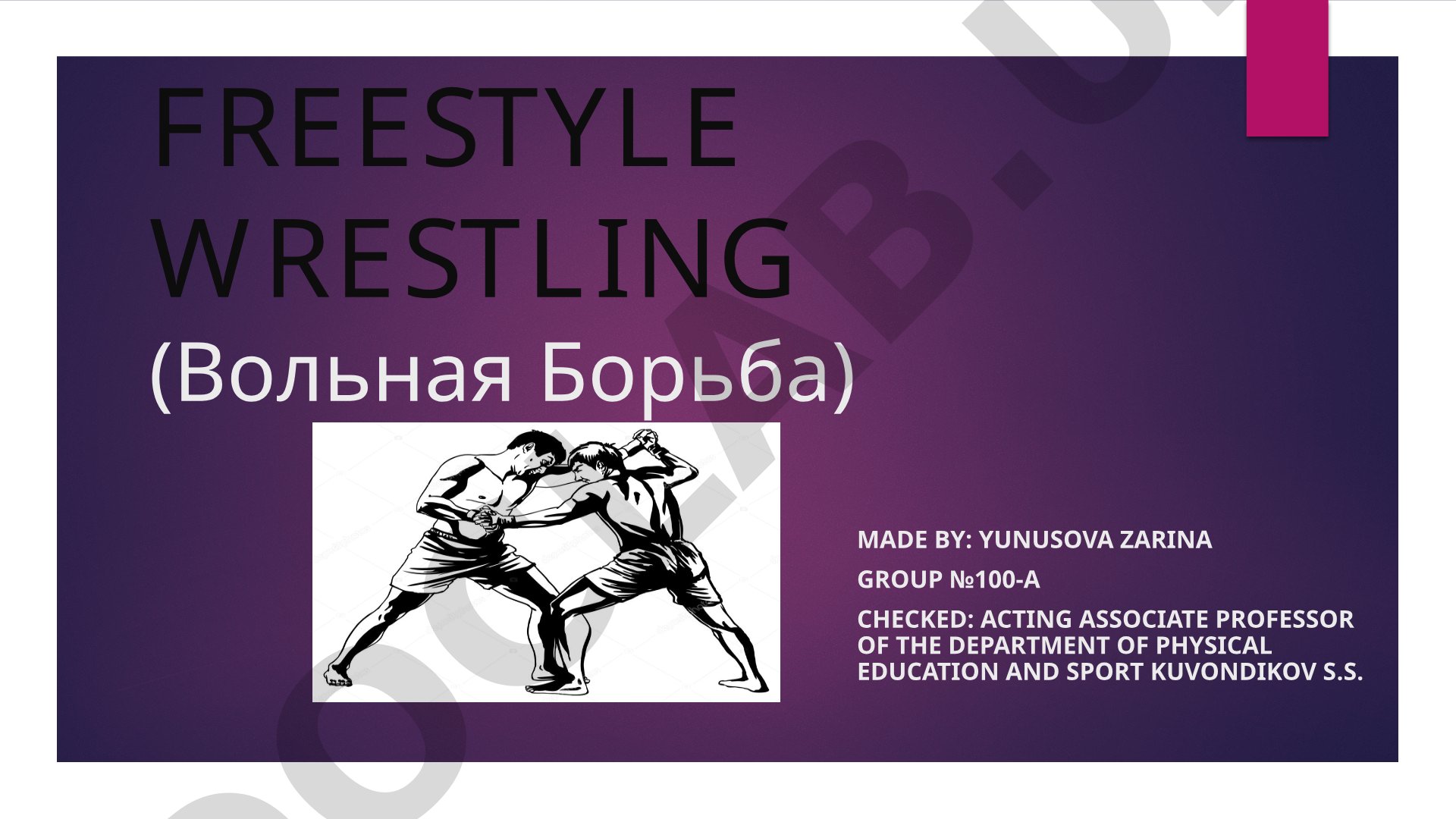 Вольная борьба (Freestyle Wrestling)