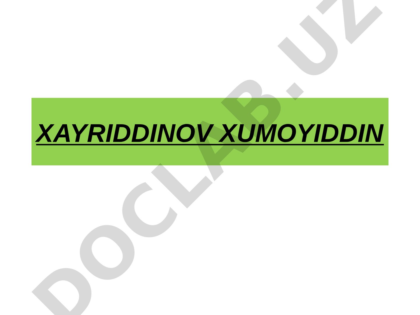Suyaklarning rentgen anatomiyasi va kasalliklar semiotikasi