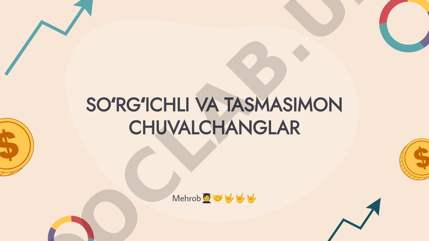 Soʻrgʻichli va tasmasimon chuvalchanglar