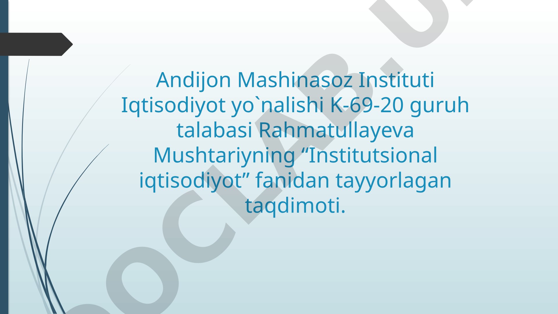 Institutsional o'zgarishlar nazariyasi, evolyutsion rivojlanish va mafkura nazariyasi