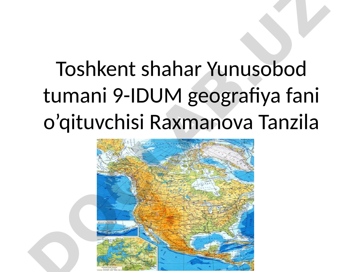 Shimoliy Amerika iqlimi