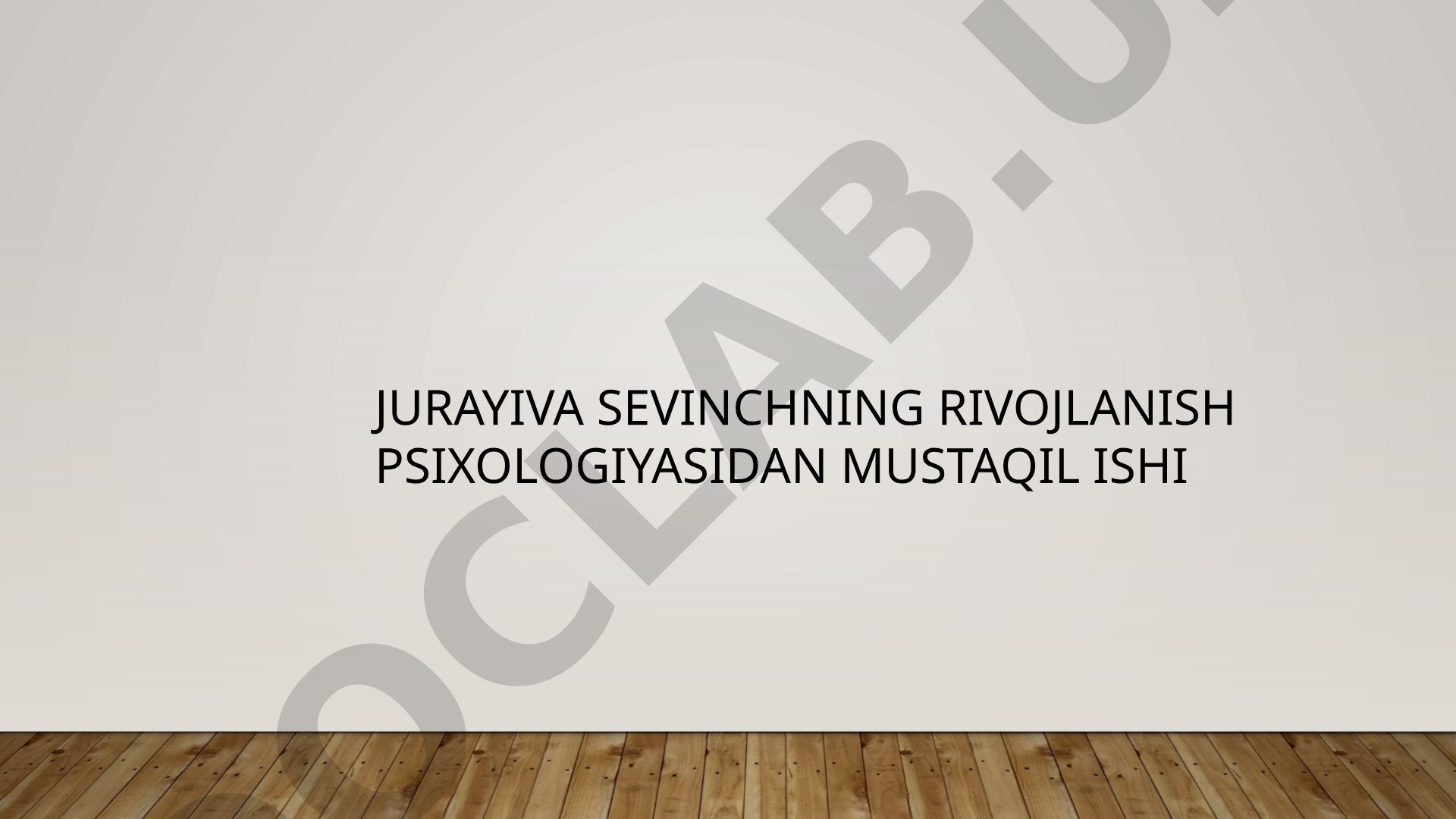 Endogen va ekzogen yo'nalishlarda rivojlanish nazariyasi