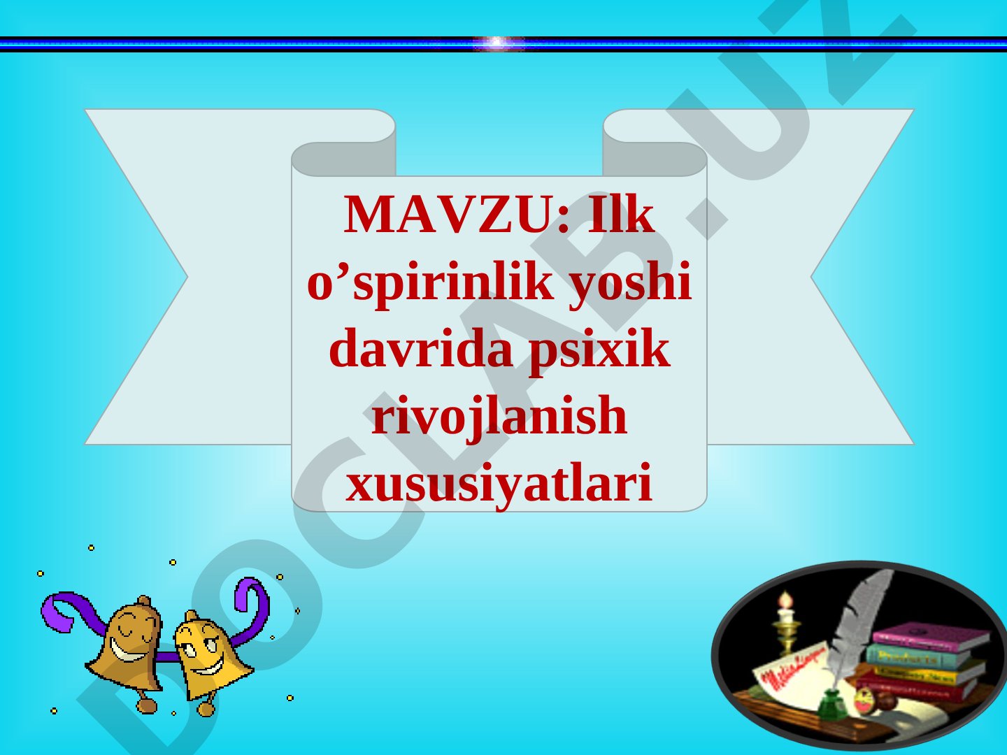 Ilk o’spirinlik yoshi davrida psixik rivojlanish xususiyatlari