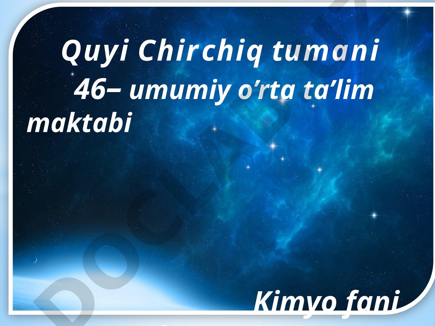Fanga oid kompetensiya – 1