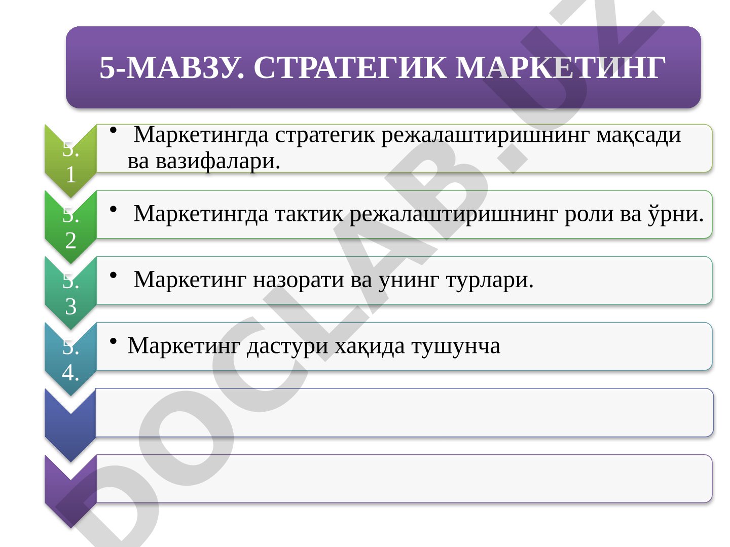 Strategik marketing