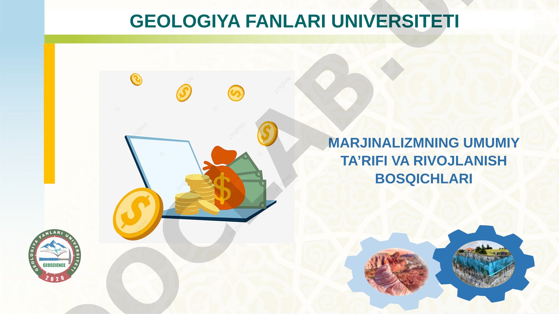 Marginalizmning umumiy ta'rifi va rivojlanish bosqichlari