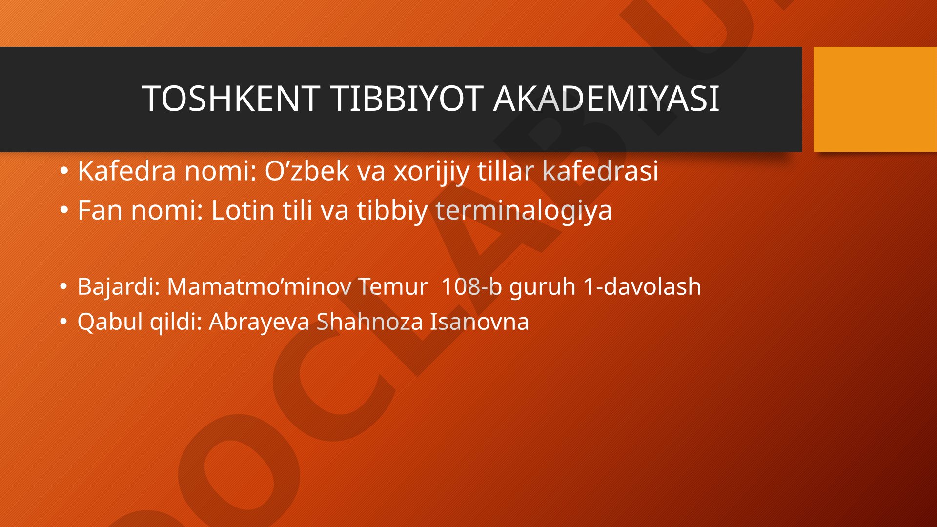 Lotin tilidagi maqollar