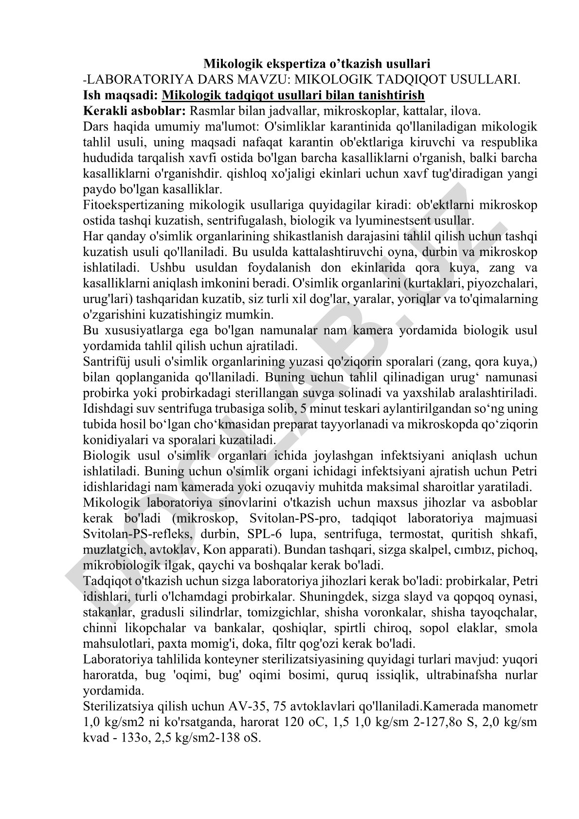 MIKOLOGIK TADQIQOT USULLARI