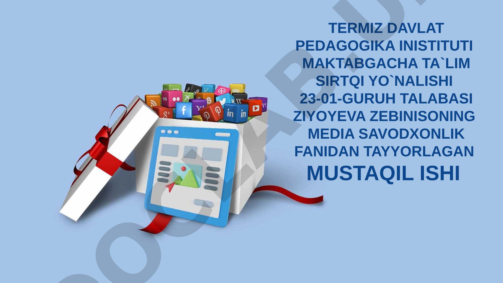 MEDIA MADANIYAT VA MEDIA TEXNOLOGIYALAR TARKIBI