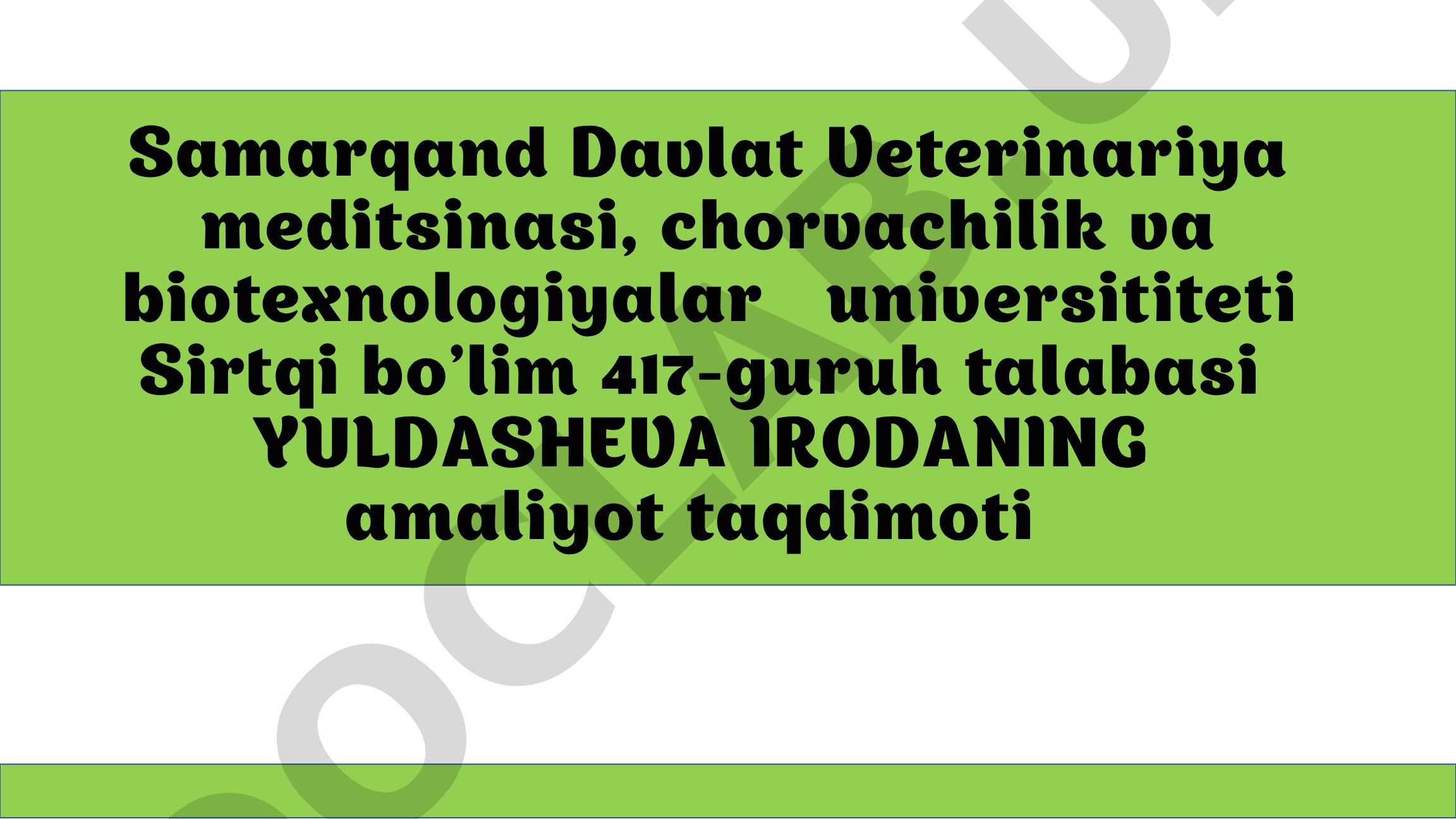 Mikroorganizmlarni aniqlashda zamonaviy biotexnologik usullar