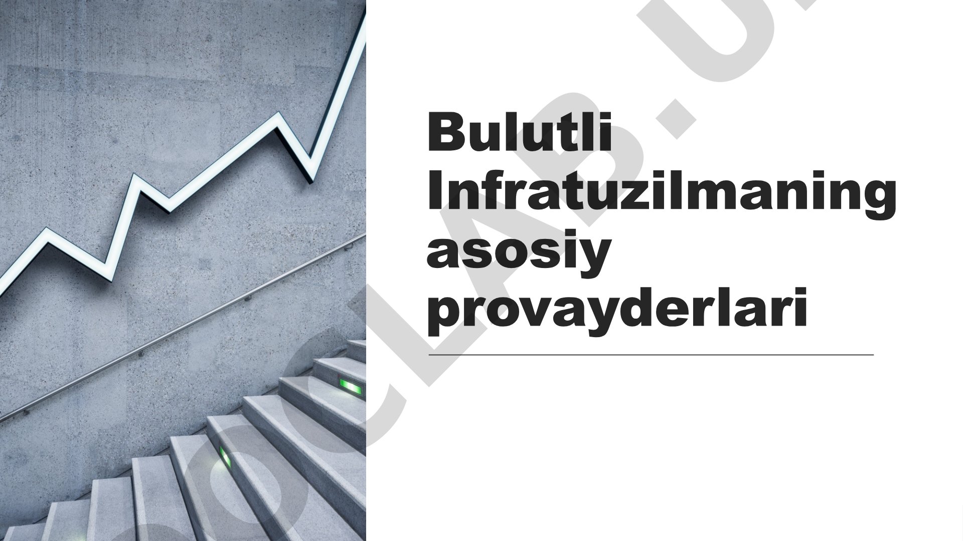 Bulutli Infratuzilmaning asosiy provayderlari