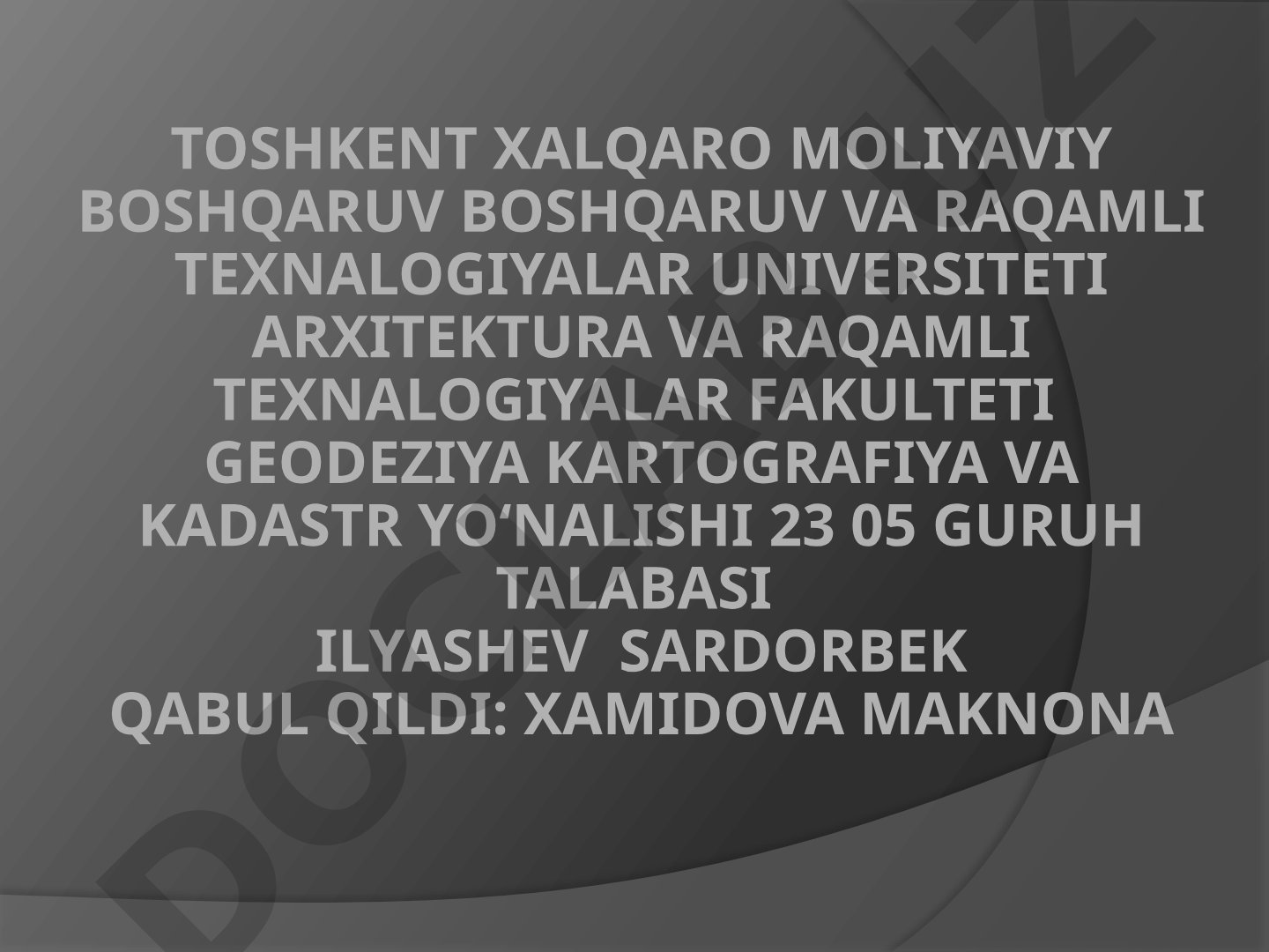 Skanerli syomka