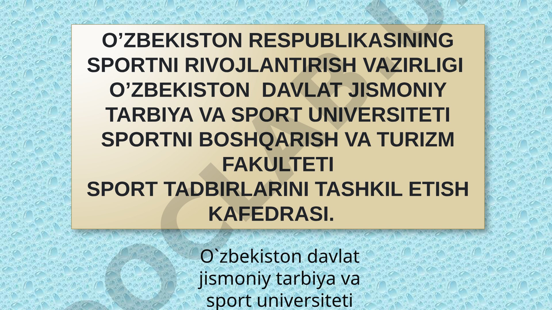 Yangi va Eng yangi davrda jismoniy tarbiya va sport (XVII asr– hozirgi davrgacha)