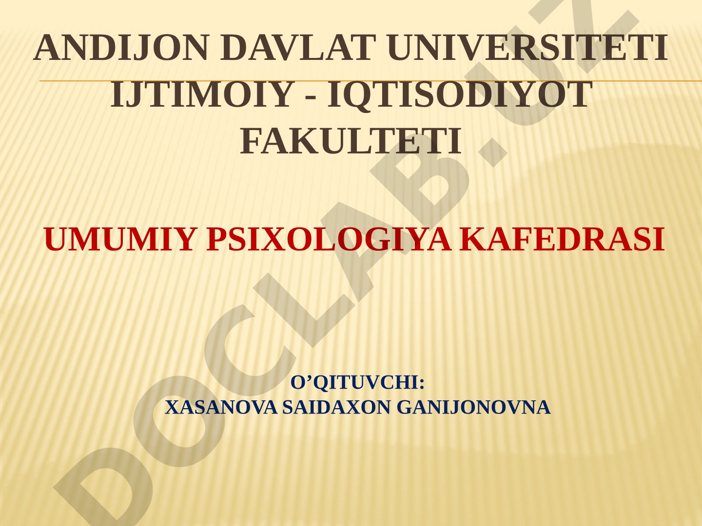 Iroda tushunchasi, irodaviy faoliyat xususiyatlari, irodani tarbiyalash asoslari