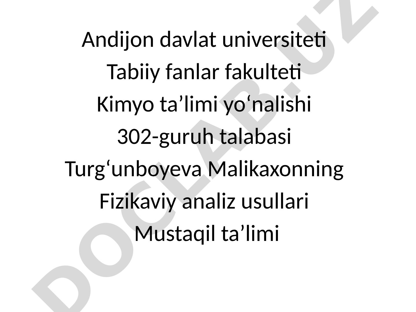 Fizik kimyoviy optik usullar