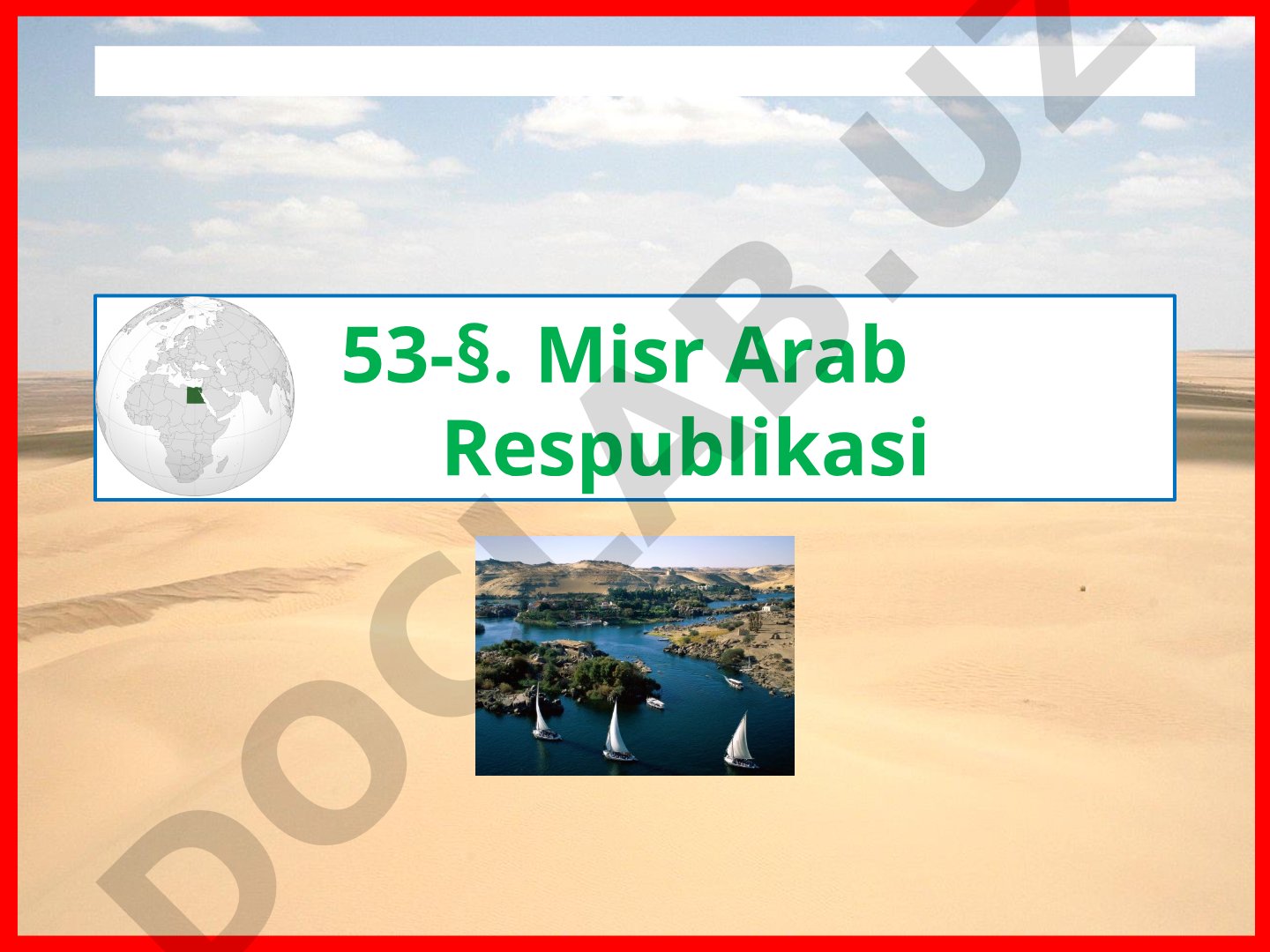 Misr Arab Respublikasi