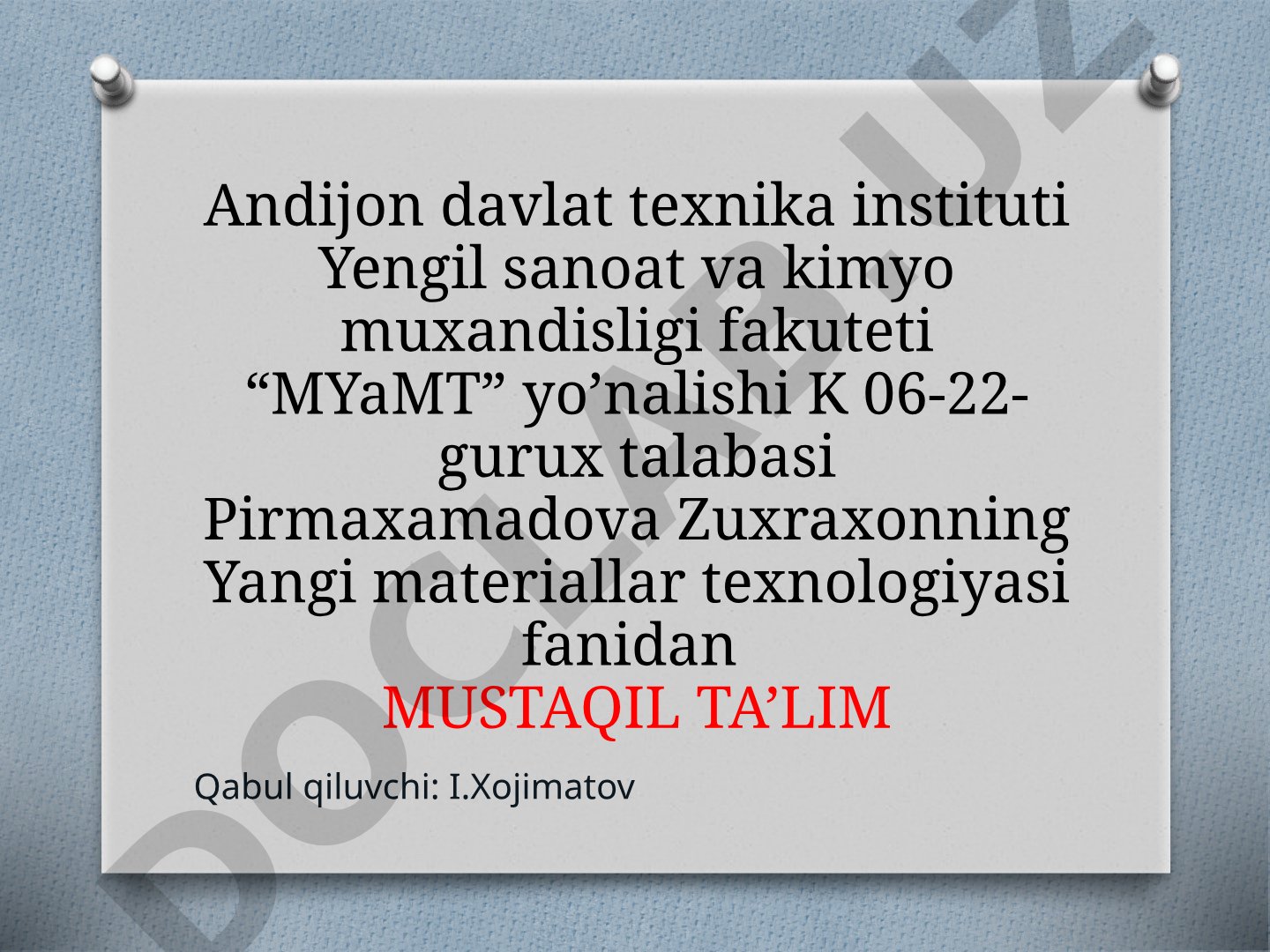 Shisha va silikat materiallar