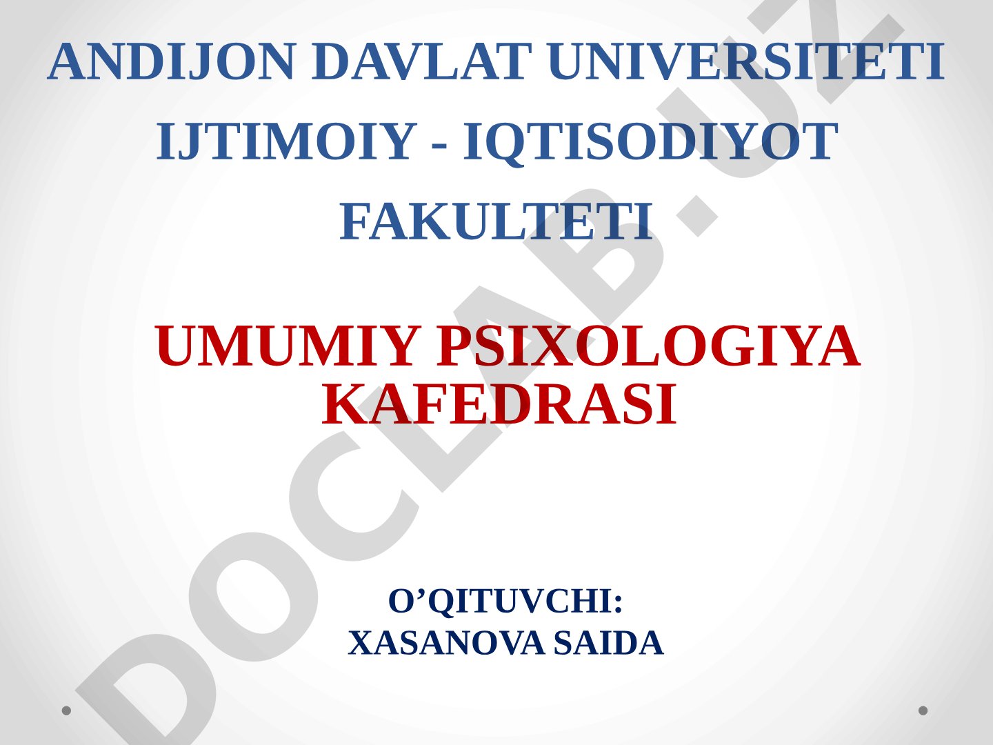 Idrok, uning xususiyatlari, illyuziya, gallyutsinatsiya, vaqt va fazoni idrok qilish