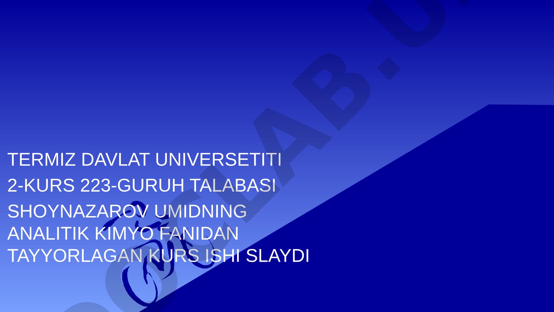 Ion almashinish xromatografiyasi