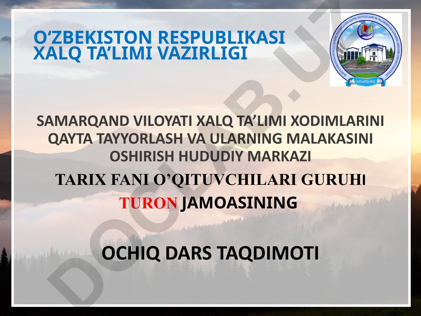 Muhammad Xorazmshohning mamlakat mudofaasiga oid tadbirlari va uning oqibati