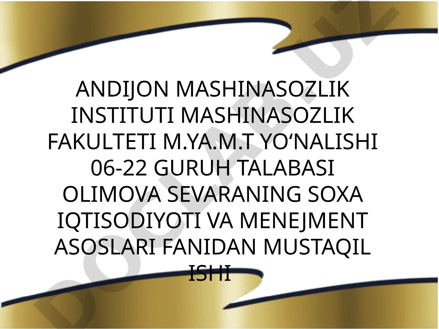 Sanoat korxonalarida mehnat unumdorligini va uni oshirish yo‘llari