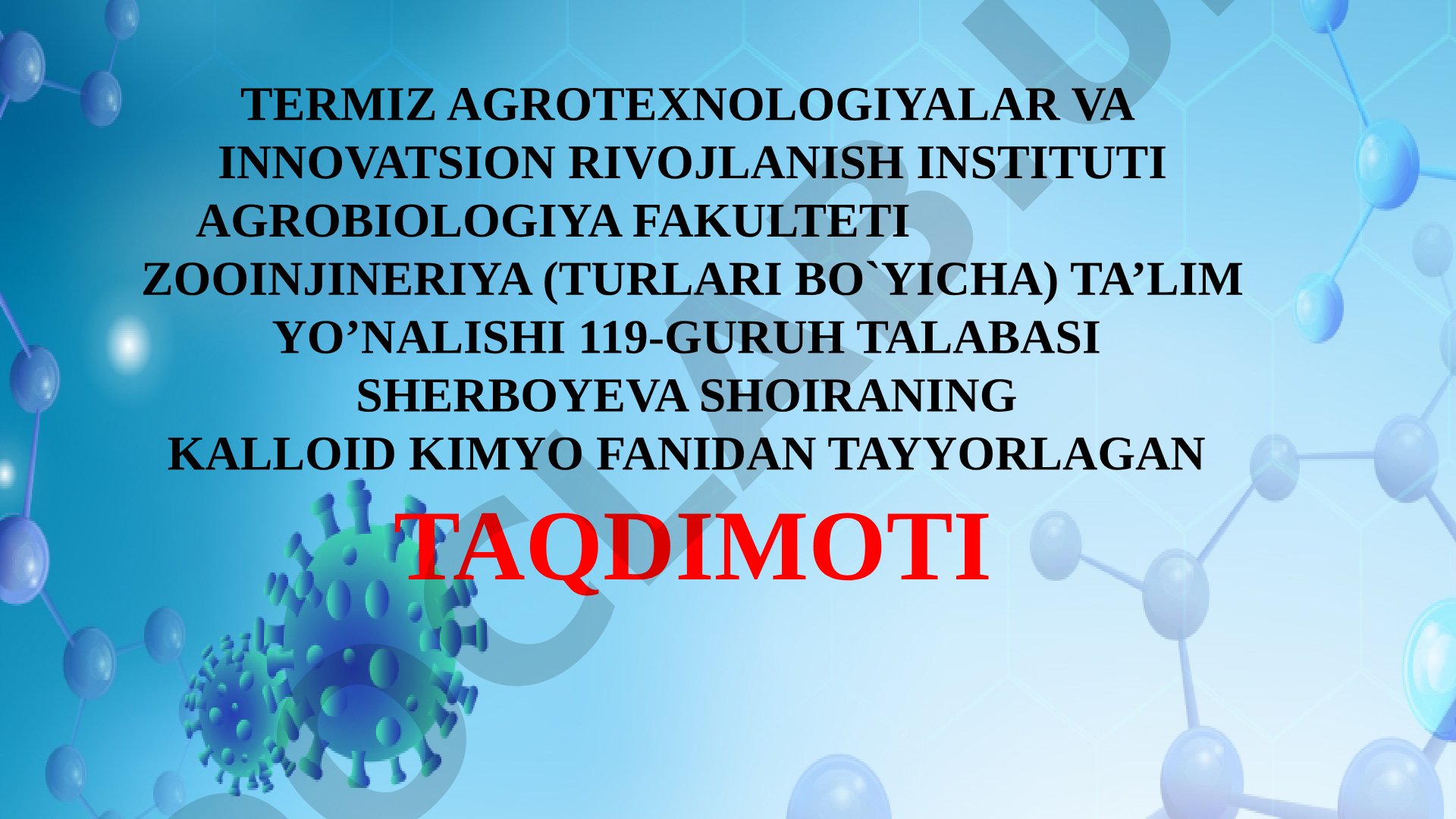 OPTIK IZOMERIYALAR