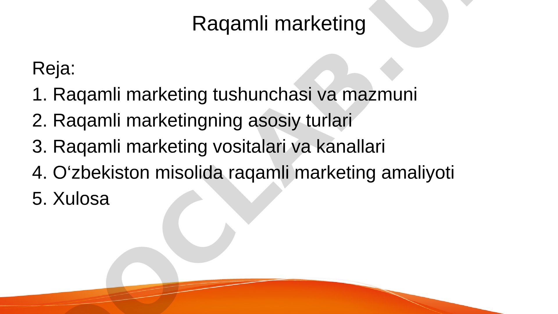 Raqamli marketing