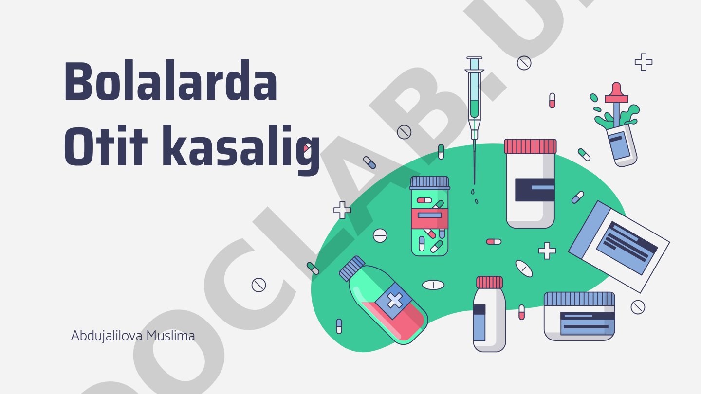 Bolalarda otit kasalligi sabablari, belgilari va davolash usullari