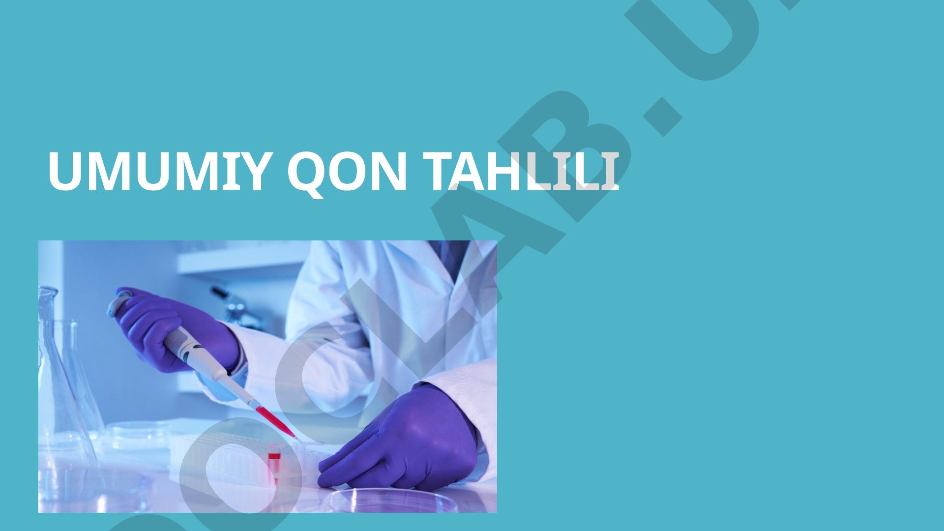 Umumiy qon tahlili