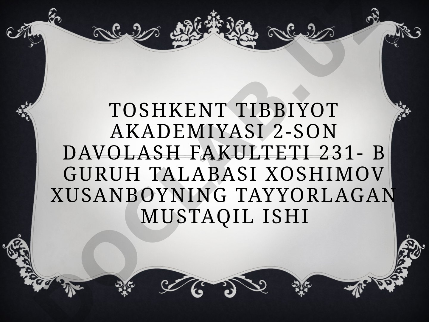 tibbiy muolajalarga rozilik masalasi