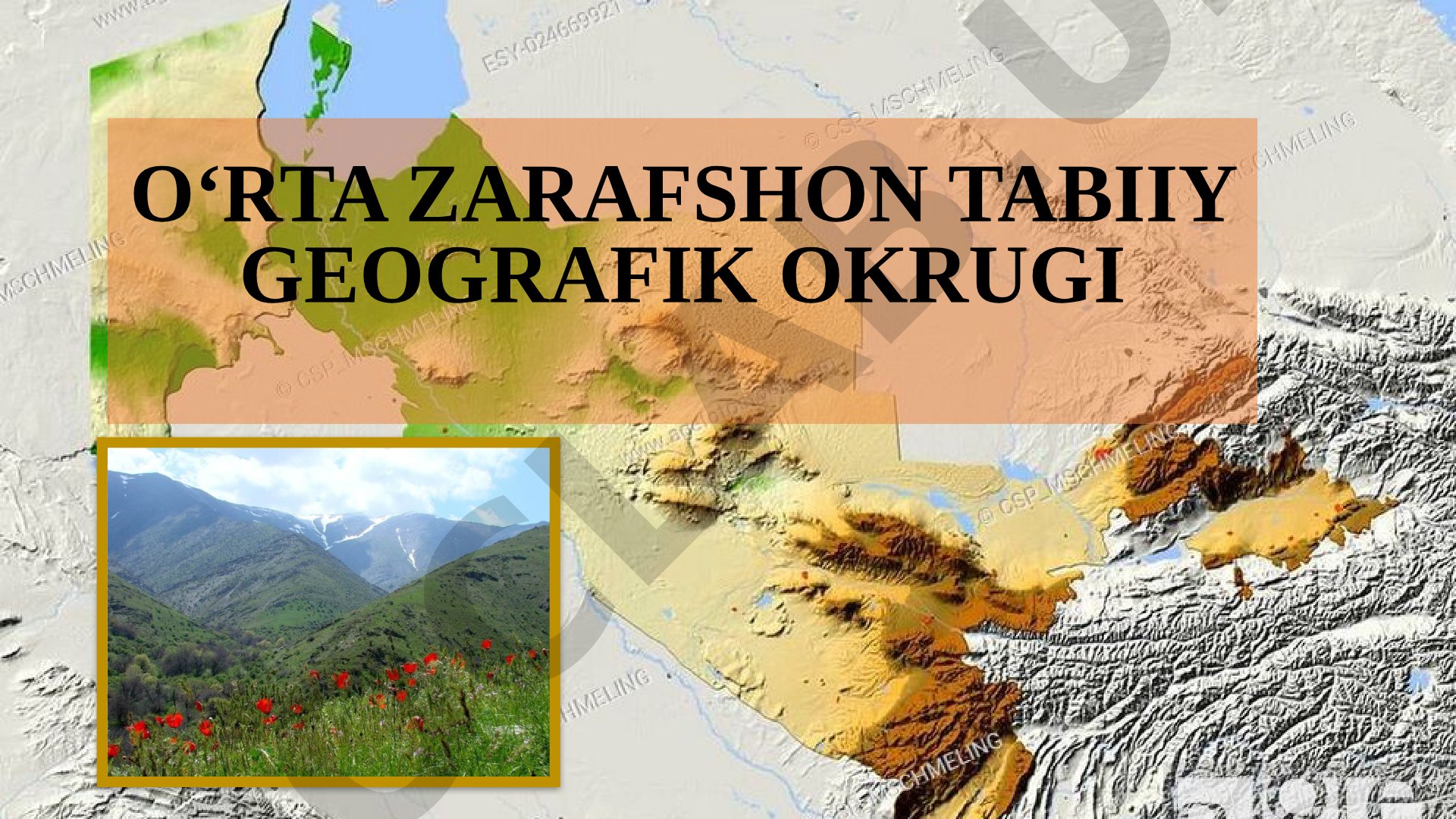 O'rta Zarafshon tabiiy geografik okrugi