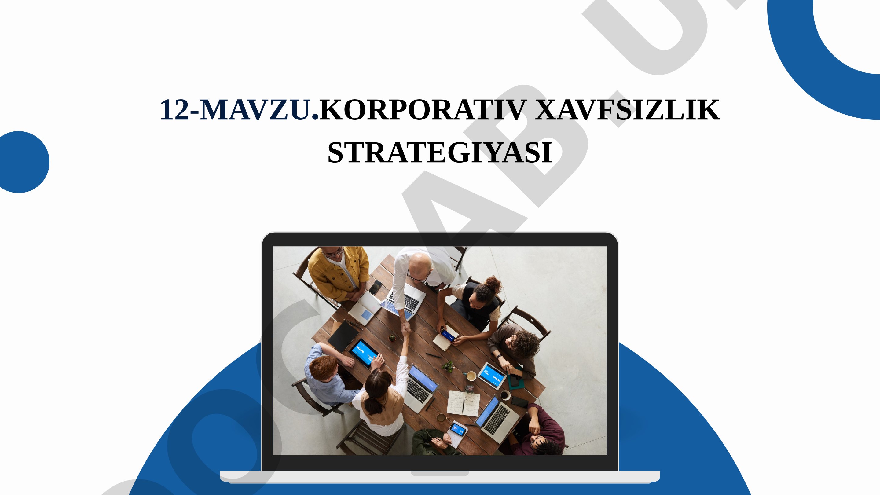 Korporativ moliyaviy xavfsizlik strategiyasi, uni boshqarish mexanizmlari va ta'riflar