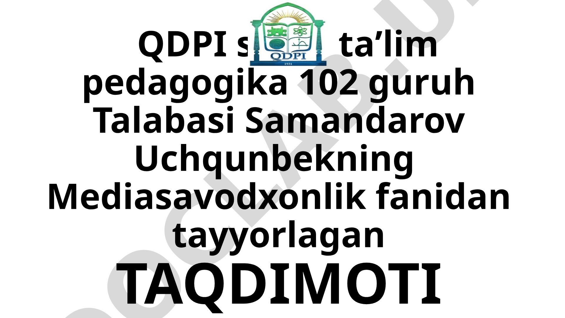 Axborotlashgan jamiyat davrida mediamadaniyat